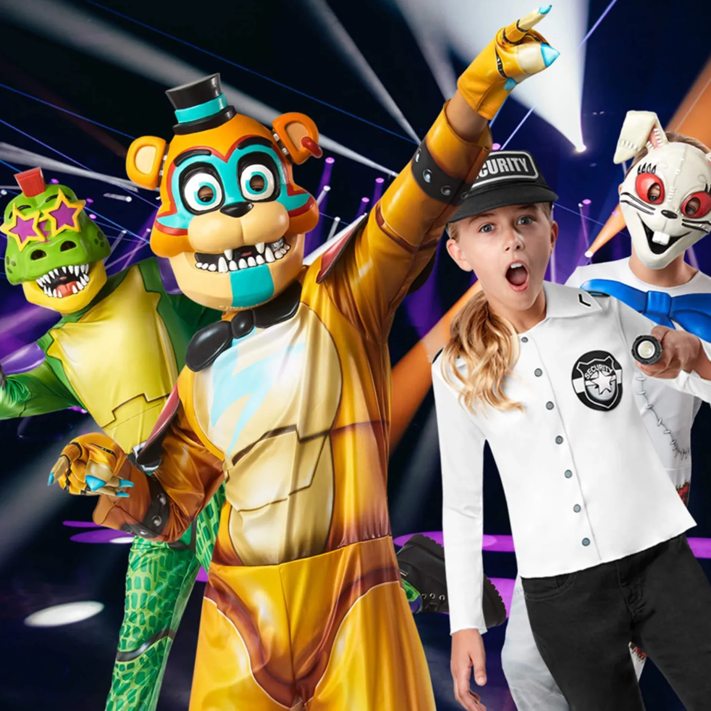 Kids' Five Nights at Freddy's Montgomery Gator Costume