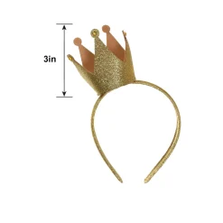 Kids' Glitter Crown Headband