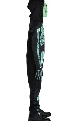 Kids' Glow-in-the-Dark Skeleton Costume