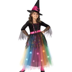 Kids' Light-Up Fairytale Witch Costume