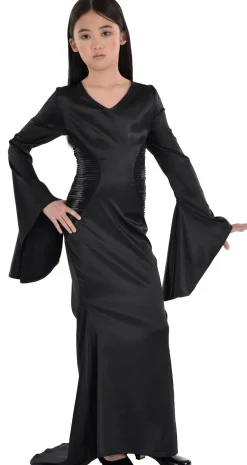 Kids' Morticia Addams Costume - Wednesday TV Series
