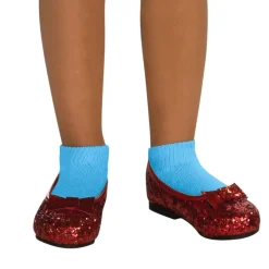 Kids Red Sequin Dorothy Deluxe Shoes