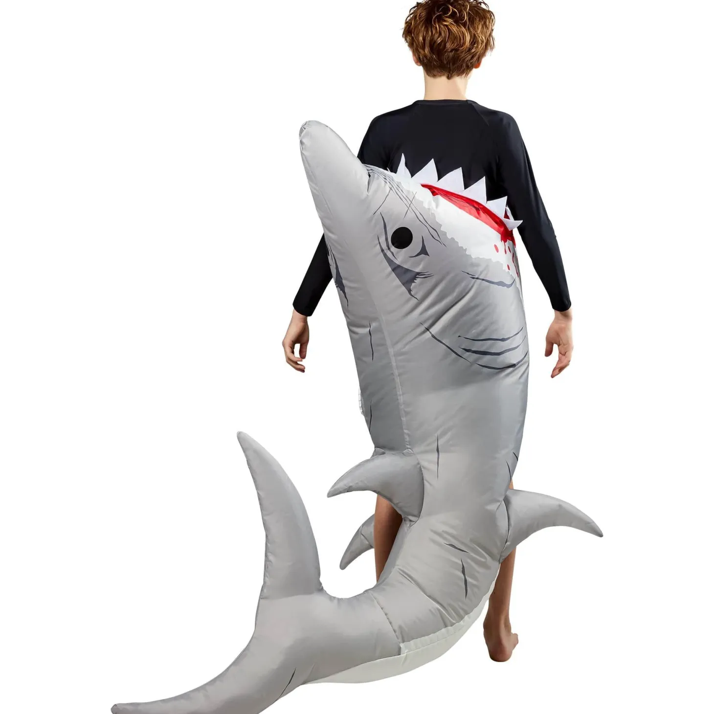 Kids' Ride on Shark Attack Inflatable Costume