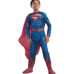 Kids' Superman Costume with Cape and Belt