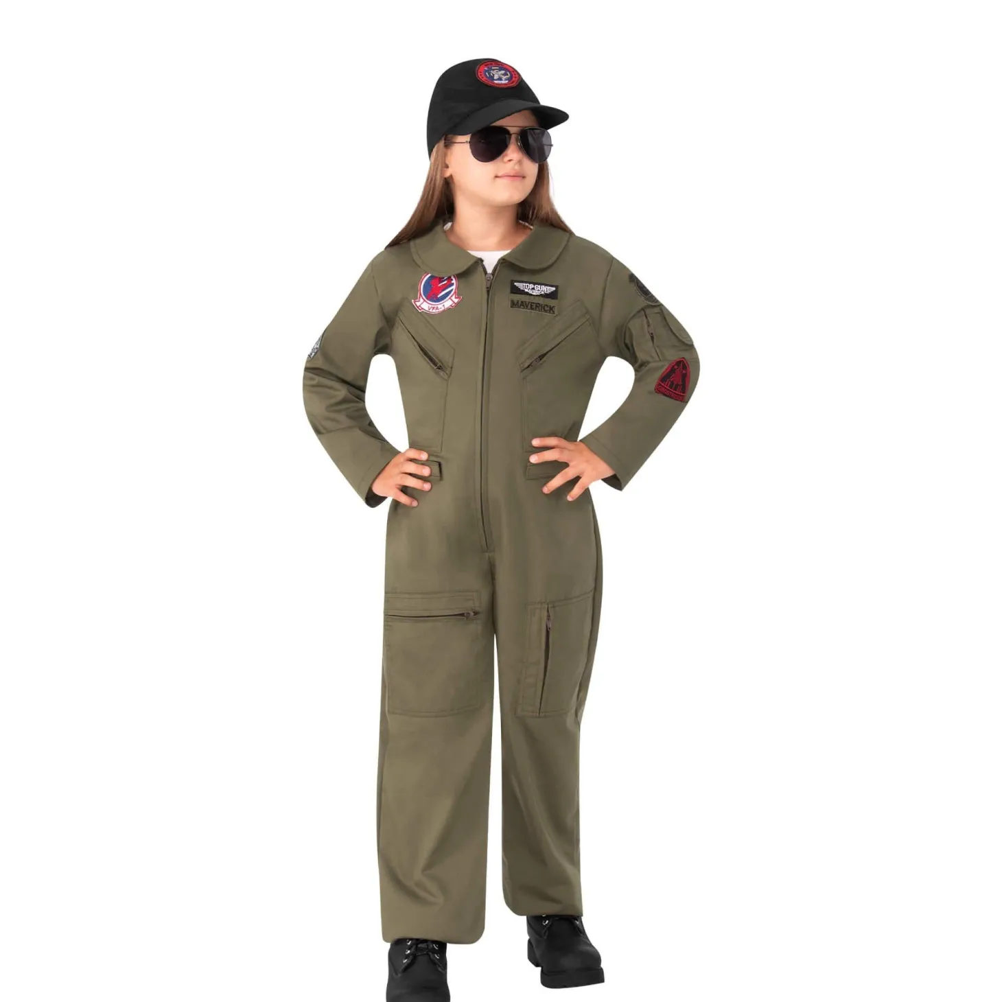 Kids Top Gun Deluxe Costume