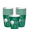 Let's Par Tee Golf Paper Cups, 12oz, 20ct - Hole in One