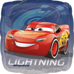 Lightning McQueen Foil Balloon, 18in - Cars 3