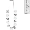 Light-Up Black & Clear Happy New Year Necklace, 36in