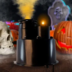 Light-Up Indoor Plastic Mist Machine, 6.5in