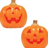 Light-Up Jack-o'-Lantern Decoration, 3in x 4in