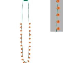 Light-Up Jack-o'-Lantern Necklace