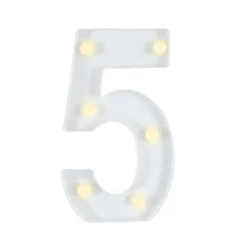 Light-Up Standing Number (0-9), 8in