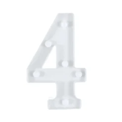 Light-Up Standing Number (0-9), 8in
