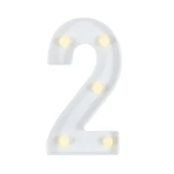 Light-Up Standing Number (0-9), 8in