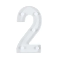 Light-Up Standing Number (0-9), 8in