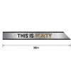 Light-Up This Is Forty Sash, 30in