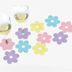 Little Daisy Baby Shower Cardstock Drink Markers, 10ct