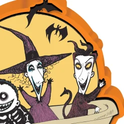 Lock, Shock & Barrel MDF Standing Sign, 10in x 12in - Nightmare Before Christmas