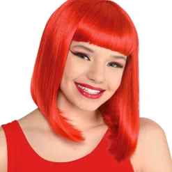 Long Bob Wig, Assorted Colors
