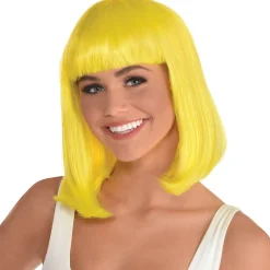 Long Bob Wig, Assorted Colors