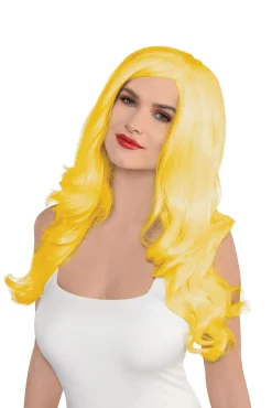 Long Glam Wig, Assorted Colors