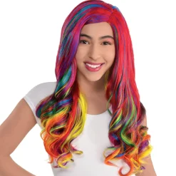 Long Glam Wig, Assorted Colors