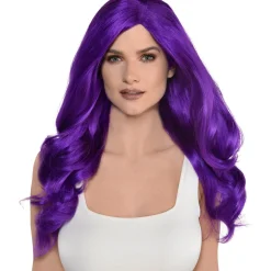 Long Glam Wig, Assorted Colors