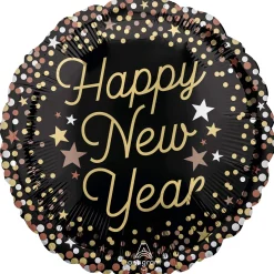 Luxe New Year Foil Balloon, 18in