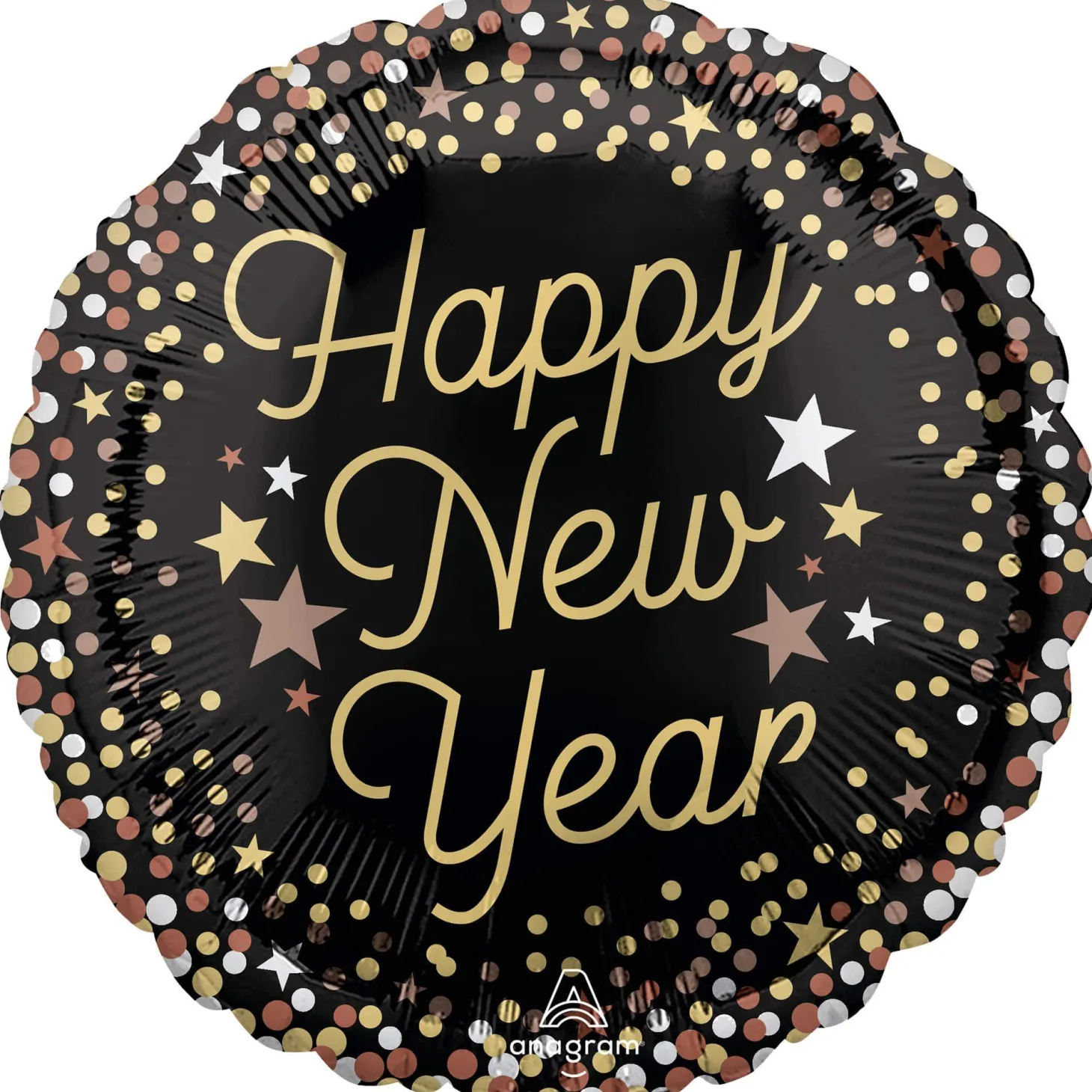 Luxe New Year Foil Balloon, 18in