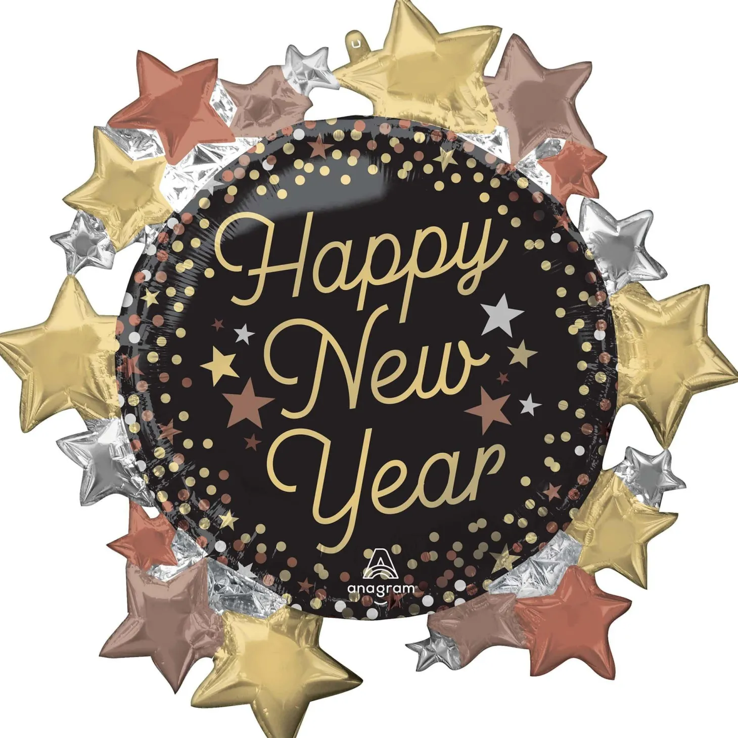 Luxe New Years Foil Balloon, 30in