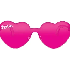 Malibu Barbie Rimless Plastic Sunglasses, 4ct