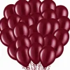 Maroon Latex Balloons, 11in, 100ct