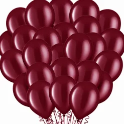 Maroon Latex Balloons, 11in, 100ct