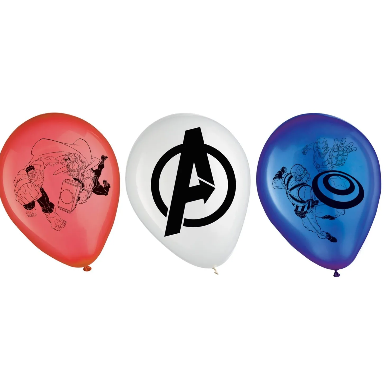 Marvel's Avengers Latex Balloons, 6ct