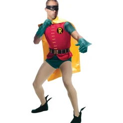 Men's Batman 1966 Classic Robin Costume - Grand Heritage