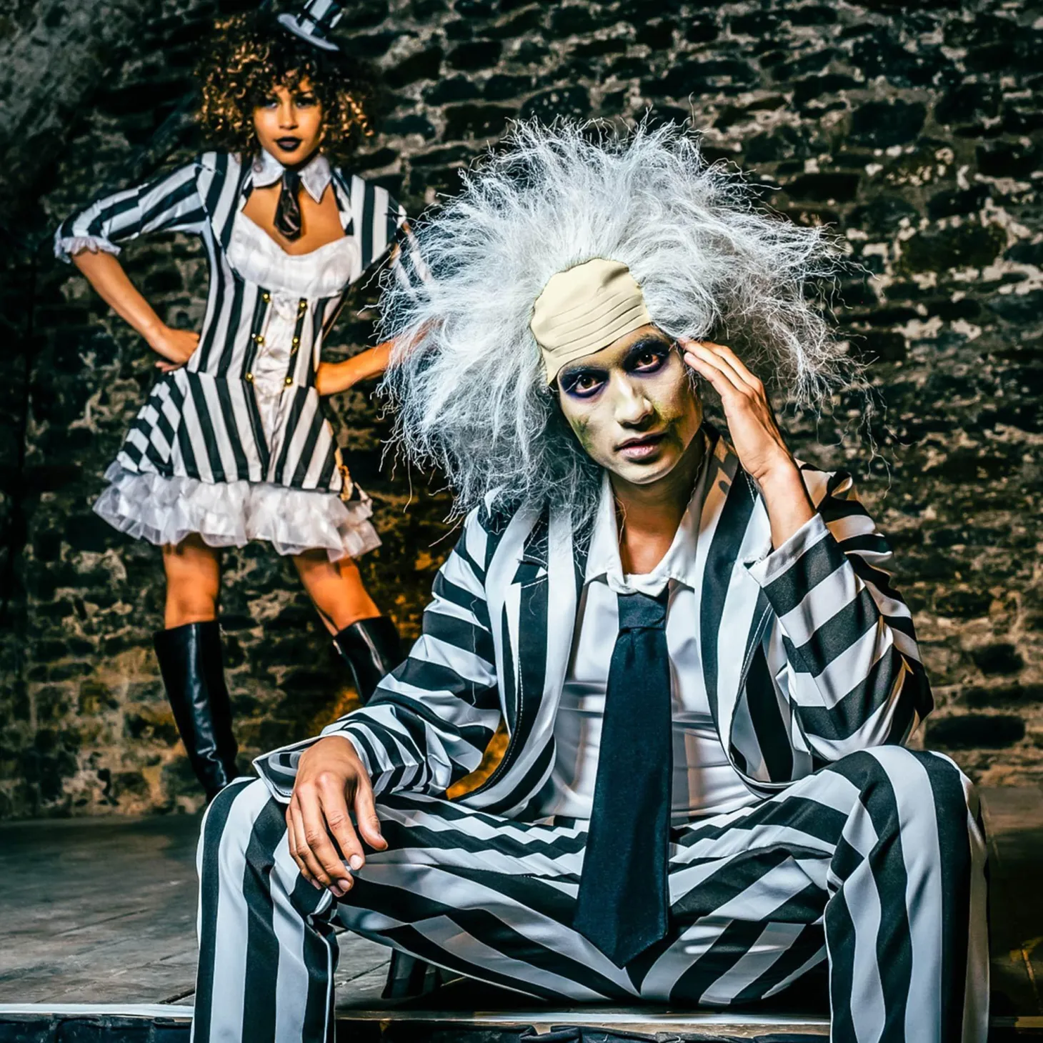 Men's Beetlejuice Beetlejuice Costume - Deluxe