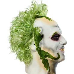 Men's Beetlejuice 2 Overhead Latex Mask with Hair