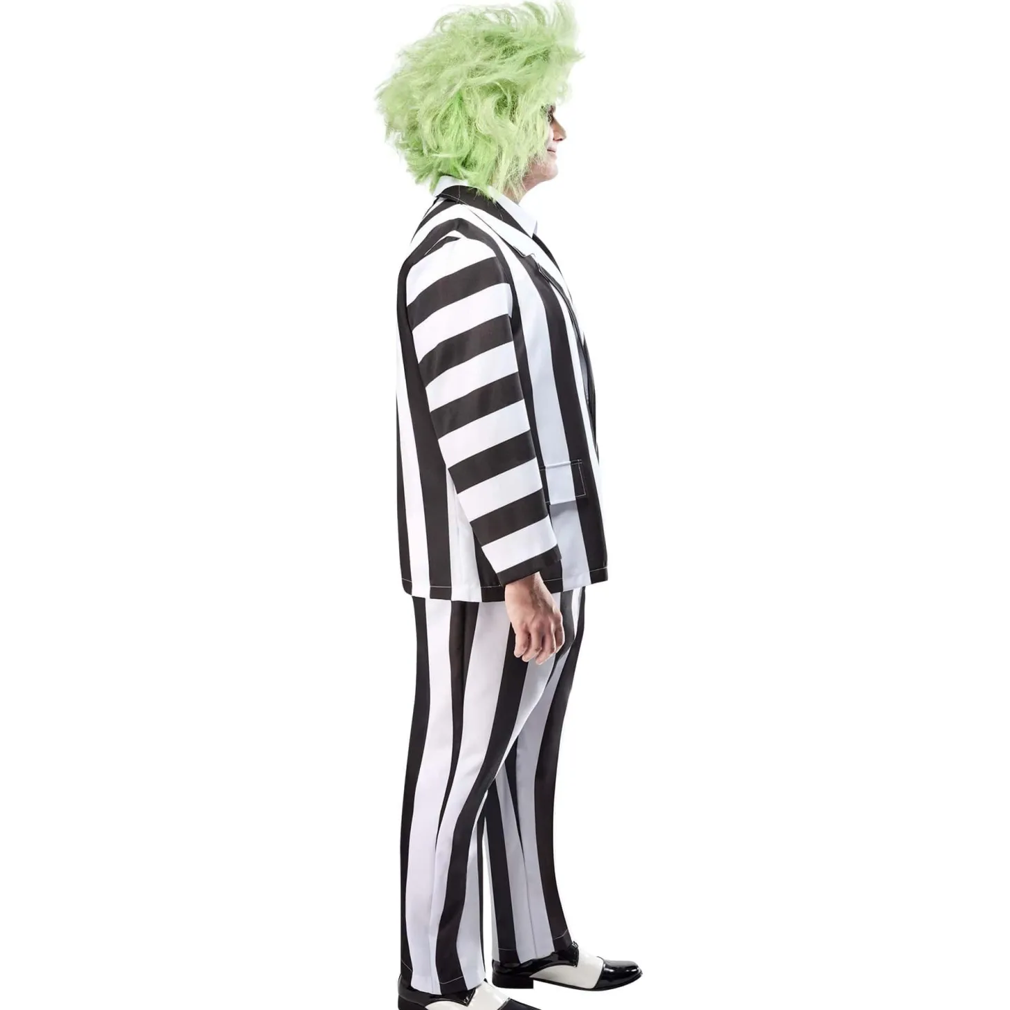 Men's Big and Tall Beetlejuice Classic Costume