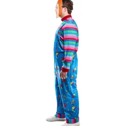 Men's Big and Tall Child's Play 2 Chucky Costume with Mask