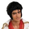 Men's Black Elvis Wig