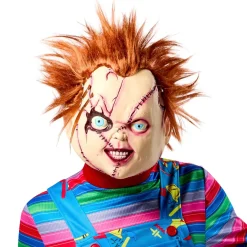 Men's Bride of Chucky Stitched Up Chucky 3/4 Vinyl Mask