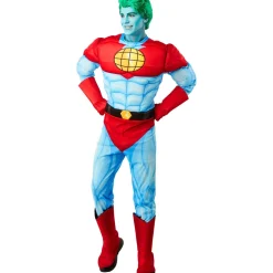 Men's Captain Planet Costume - Deluxe