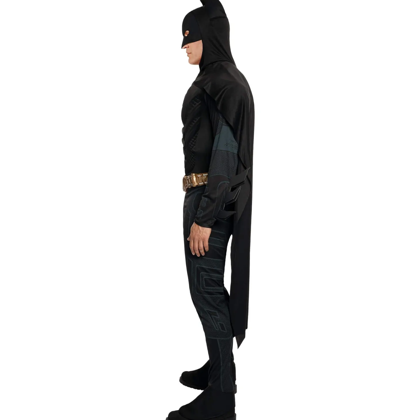 Men's DC Comics The Dark Knight Batman Muscle Chest Costume - Deluxe