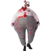 Men's Evil Circus Clown Inflatable Costume