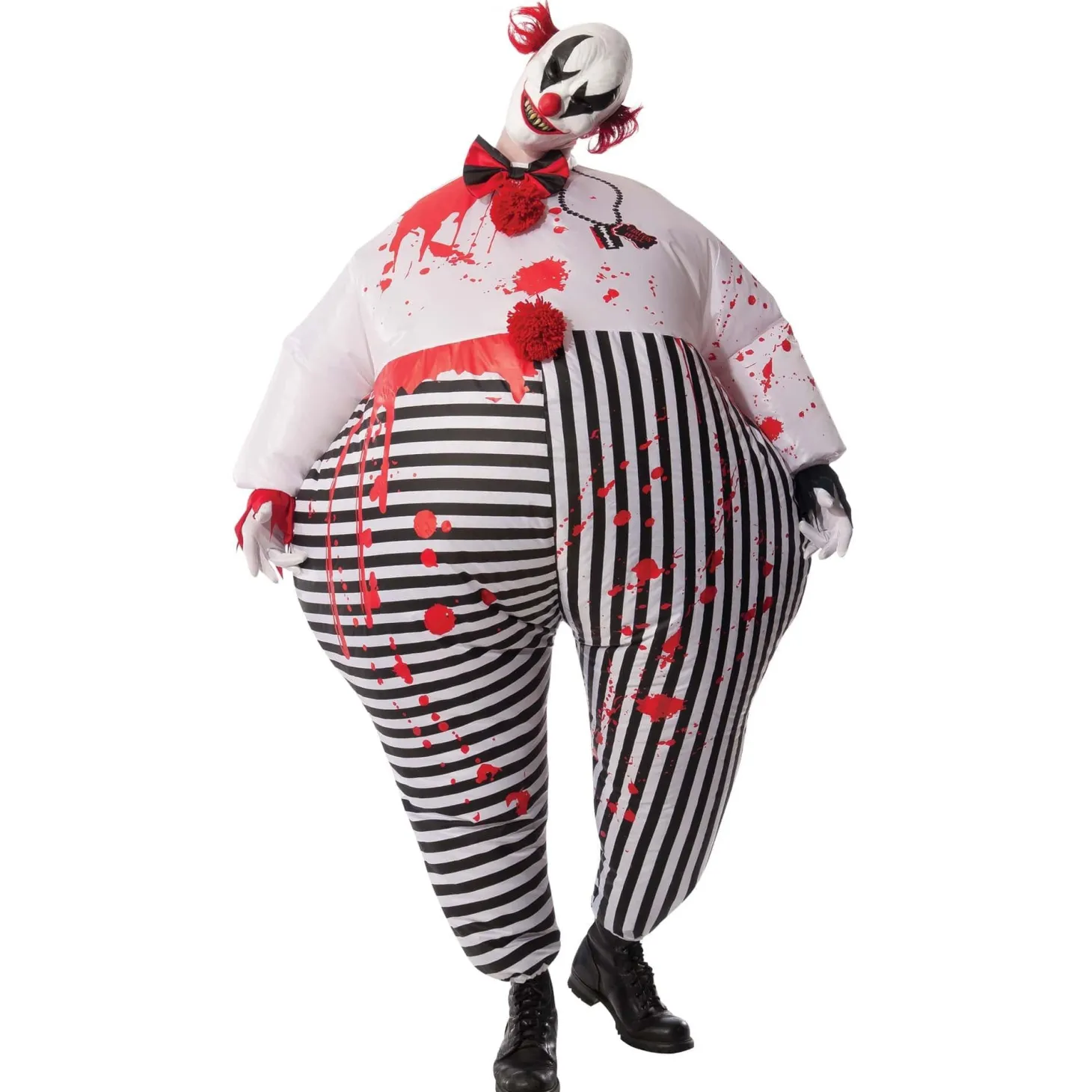 Men's Evil Circus Clown Inflatable Costume