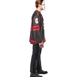 Men's Friday the 13th Jason Voorhees Costume Top with Mask