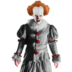 Men's It Pennywise Wig with Attached Headpiece- 2017 Movie