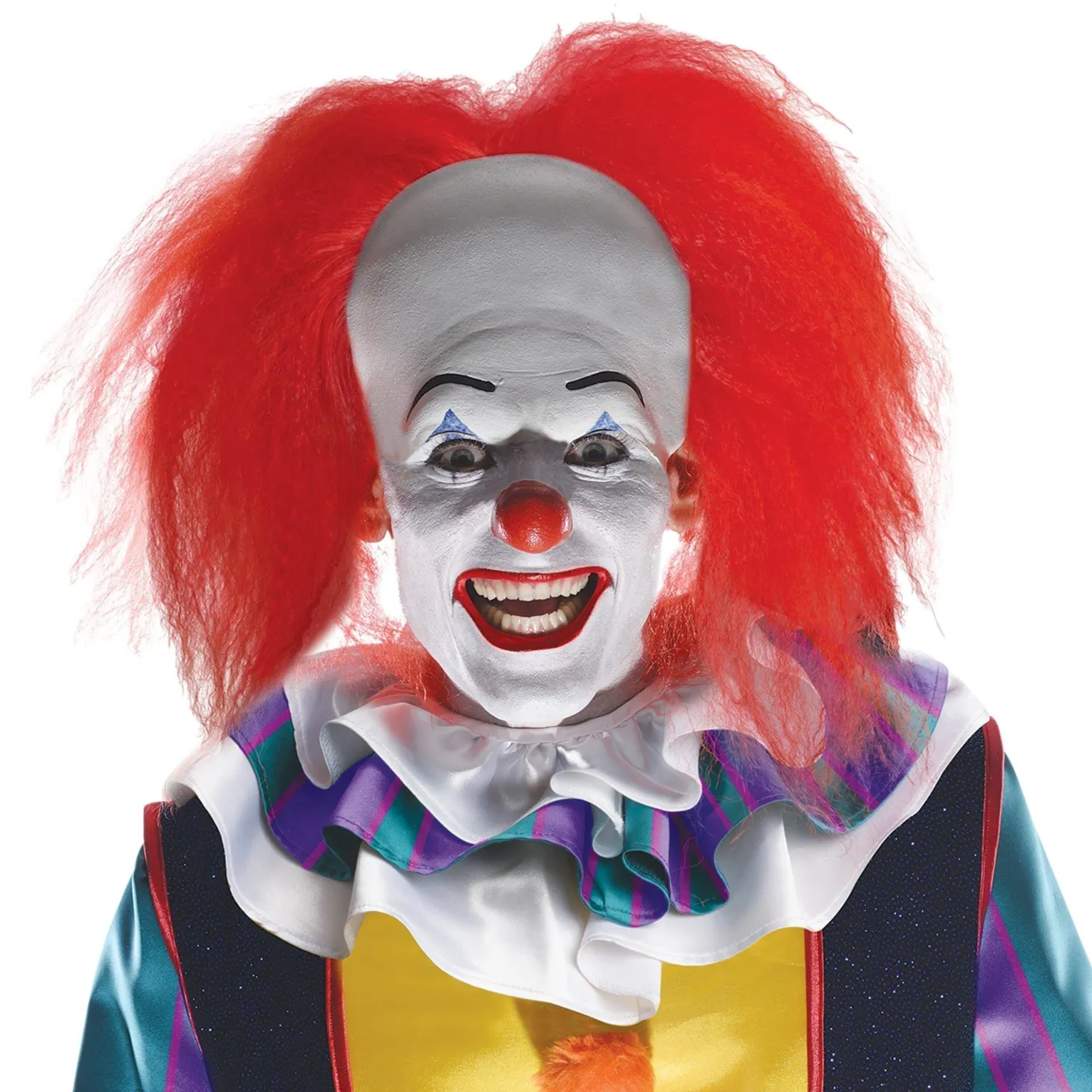 Men's It Pennywise Wig with Attached Headpiece - Classic