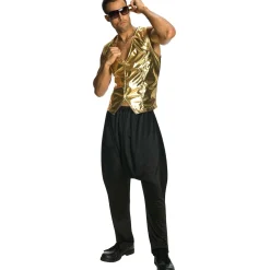 Men's 1990's MC Gold Vest