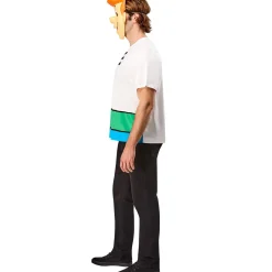 Men's The Jetsons Ben Cooper George Jetson T-Shirt and Half Mask